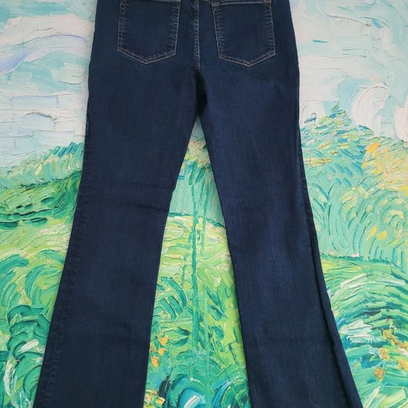 Eddie Bauer Slightly Curvy Bootcut Jeans Size 12 Women - Picture 7 of 9